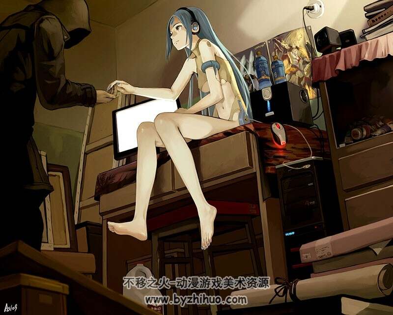 一波日本萝莉插画图包 132P