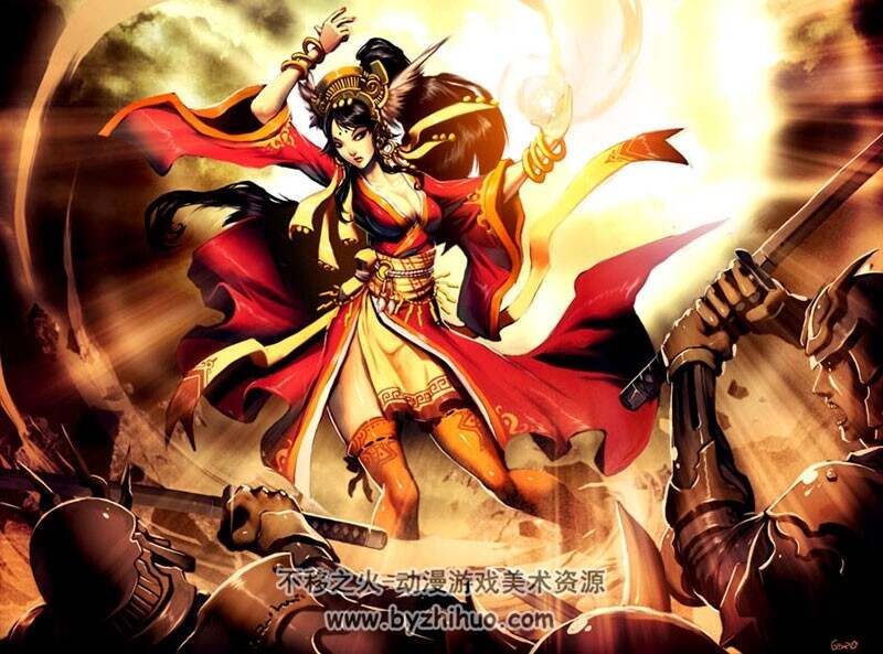 插画师Genzoman 各类风格作品合集