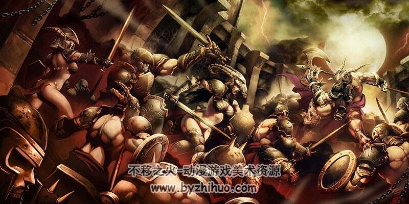 插画师Genzoman 各类风格作品合集