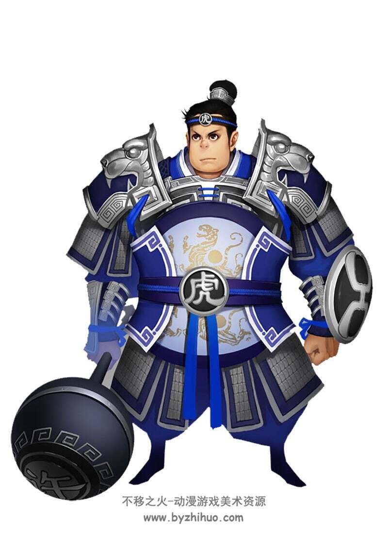 三国题材卡通风格 角色立绘合集