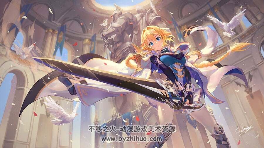 精选插画壁纸图包 36P