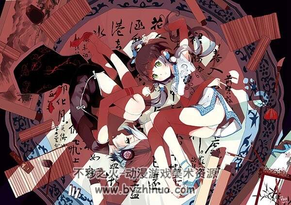 洛天依同人CG插画鉴赏 免费欣赏