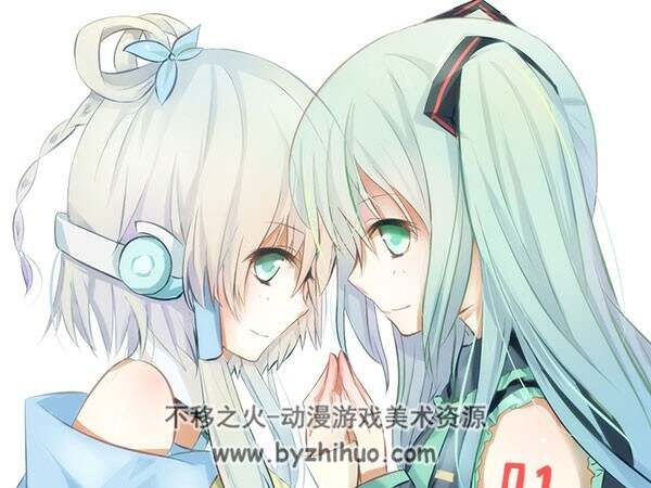 洛天依同人CG插画鉴赏 免费欣赏