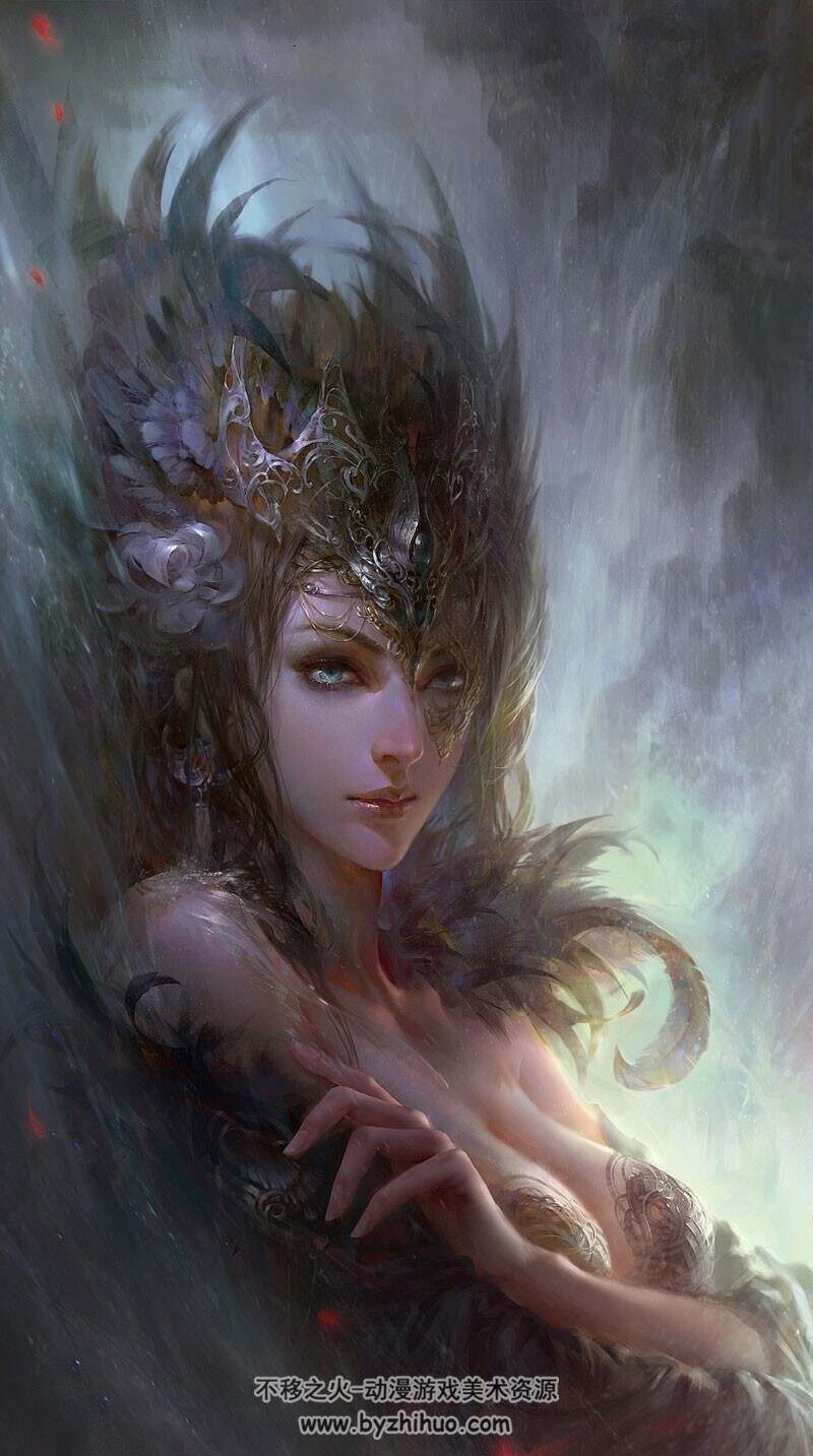精致的头像插画图集 79P
