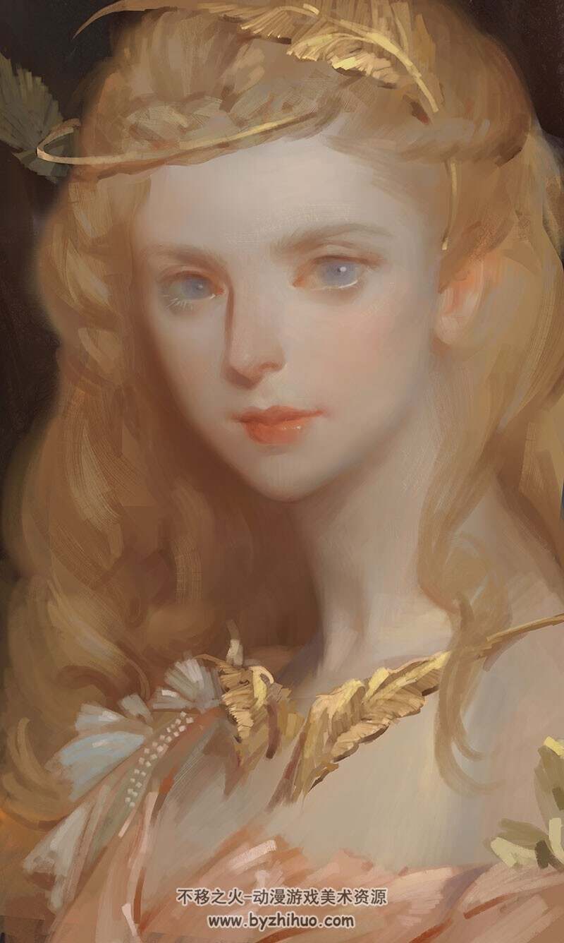 精致的头像插画图集 79P
