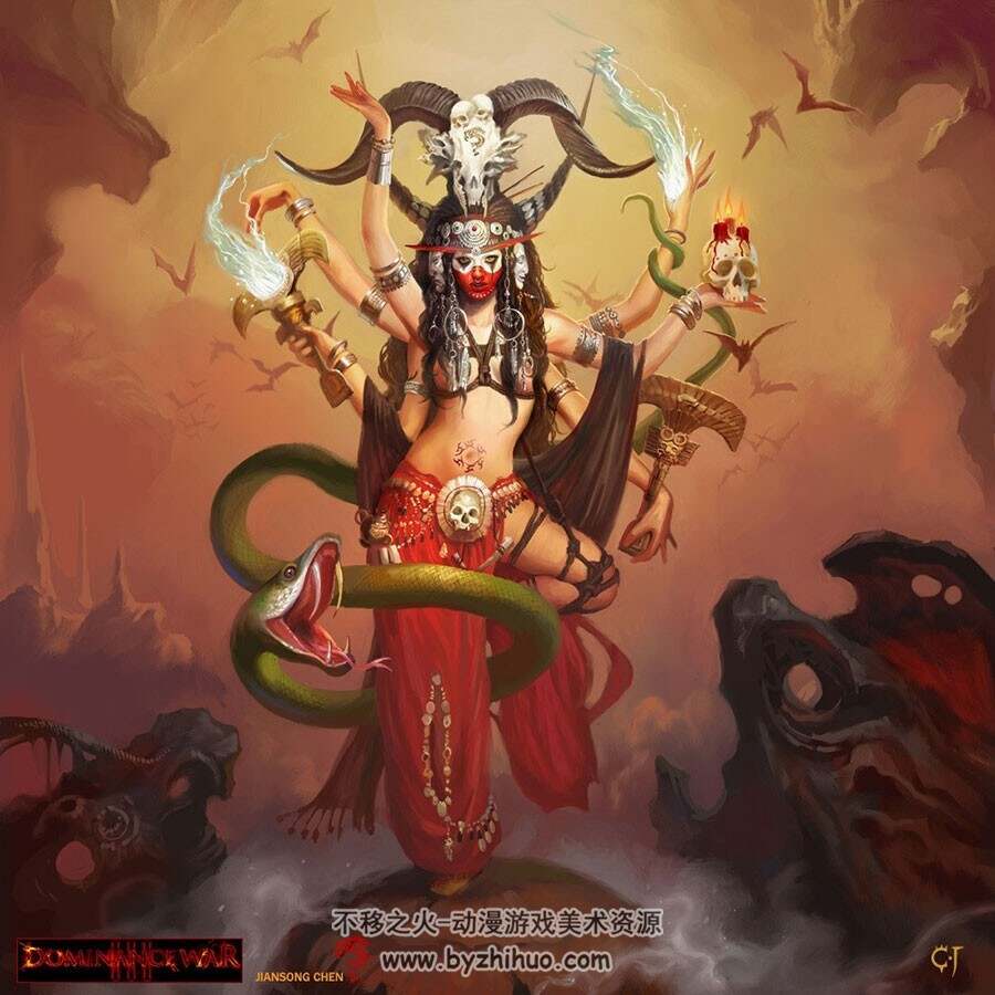 国人CG插画师陈建松chain作品欣赏集