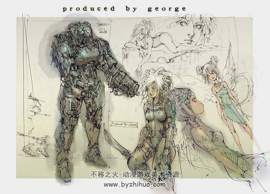 国人概念设计师蝈蝈作品鉴赏合集