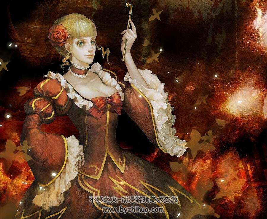 国人画师紅時 CG作品鉴赏
