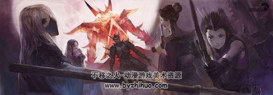 国人画师紅時 CG作品鉴赏