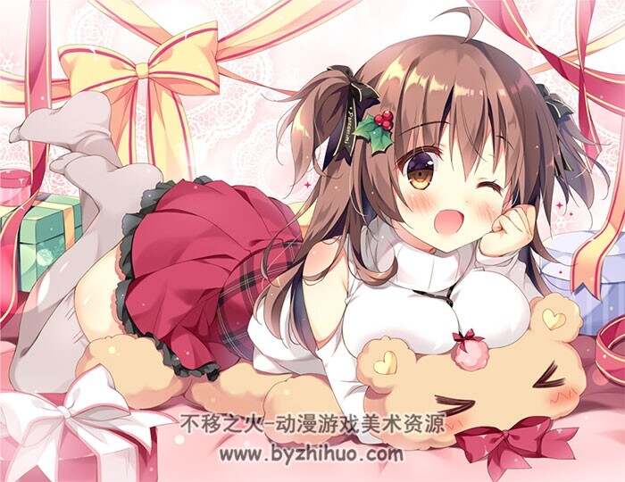 日韩软萌少女插画壁纸图集 148P