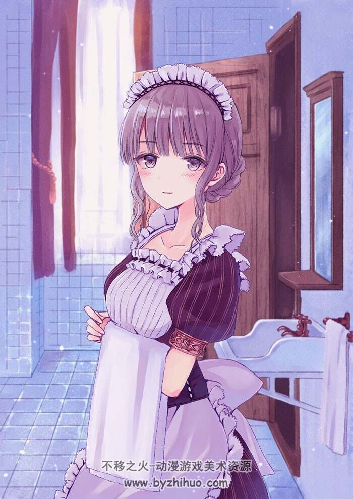日韩软萌少女插画壁纸图集 148P