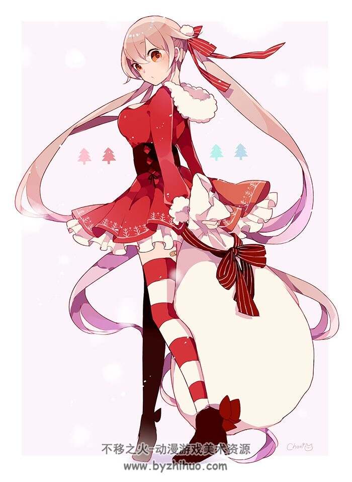 日韩软萌少女插画壁纸图集 148P