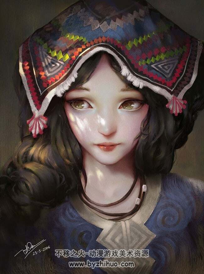 唯美女性肖像图集 931P
