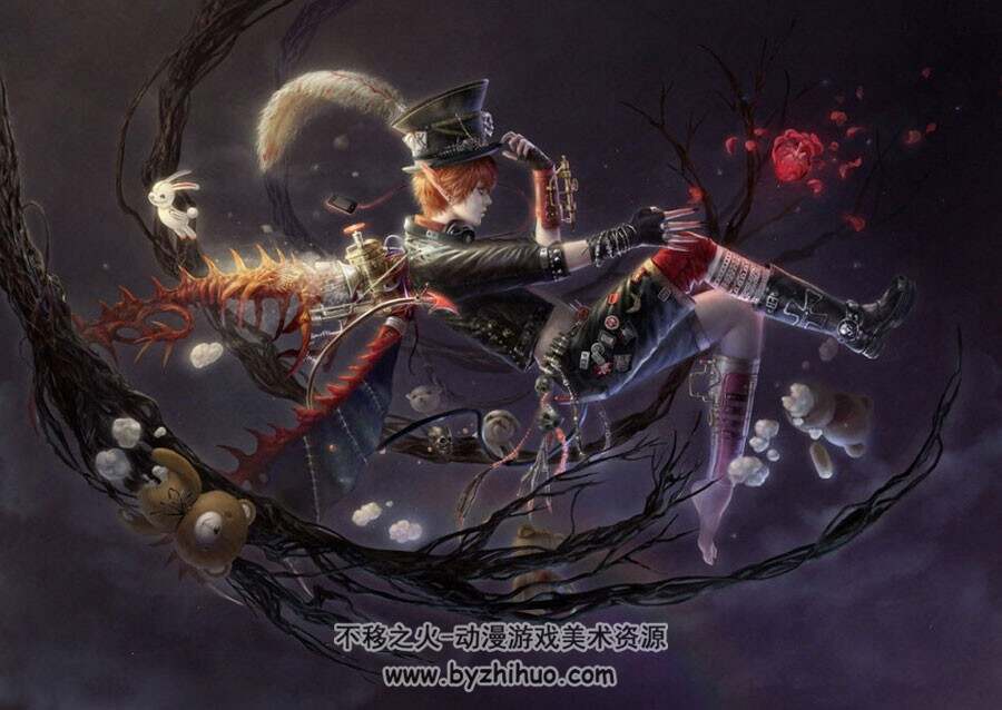 国人CG画师夜·艾露達作品合集