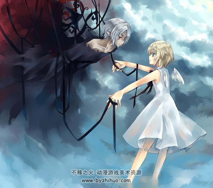 日系二次元小清新妹子插画合集