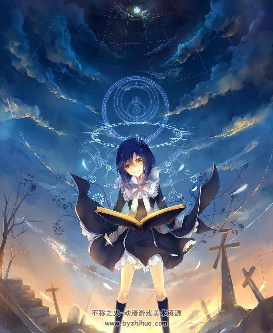 日系二次元小清新妹子插画合集
