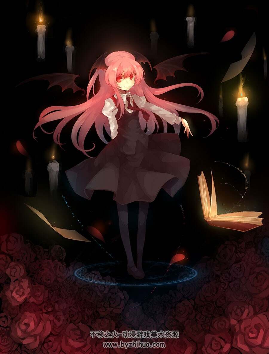 日系二次元小清新妹子插画合集