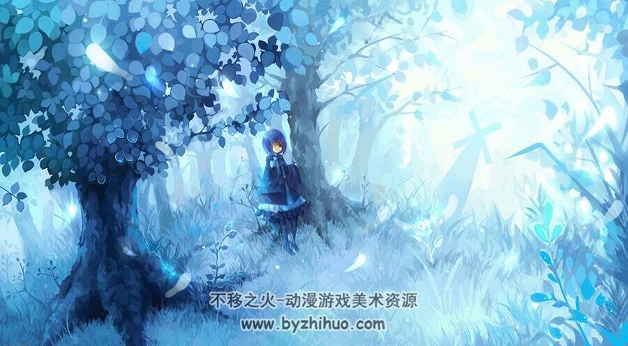 日系二次元小清新妹子插画合集