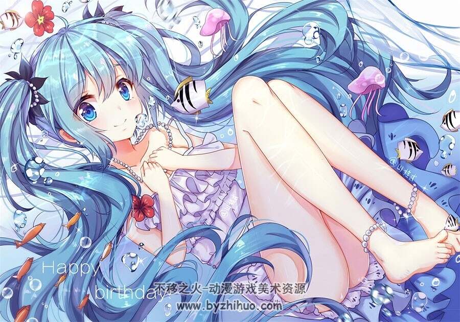白鹭学园插画壁纸大图包 21GB
