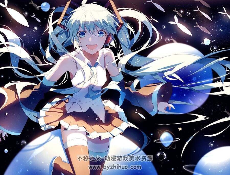 白鹭学园插画壁纸大图包 21GB