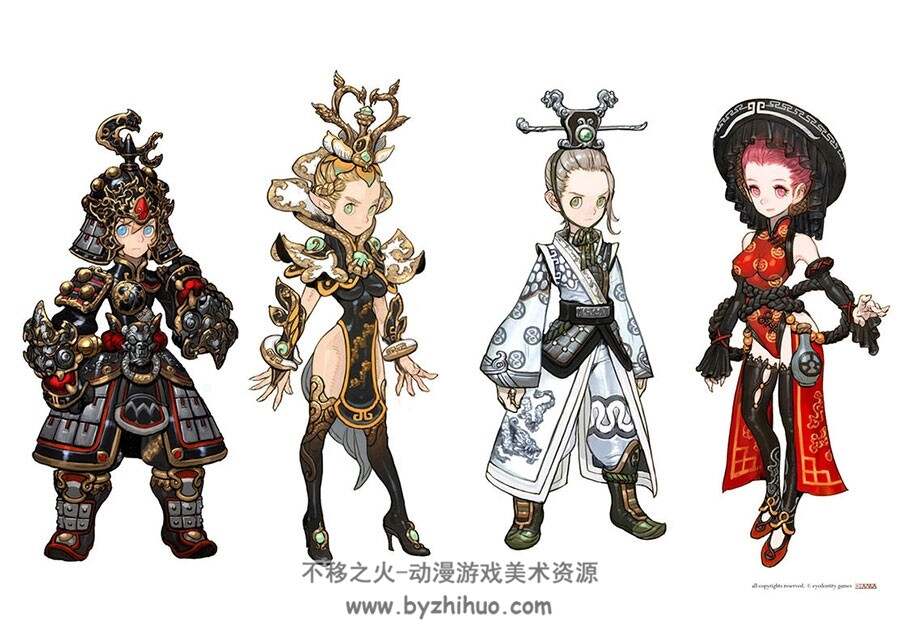 韩国画师ETAMA QUOMO作品合集