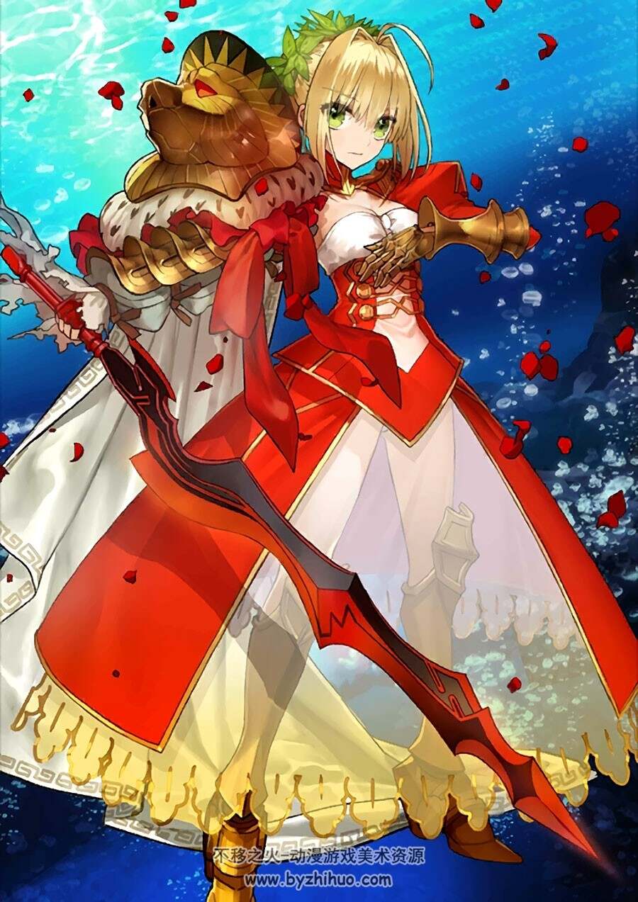 FGO 英灵与礼装 角色原画图集素材分享 2048P