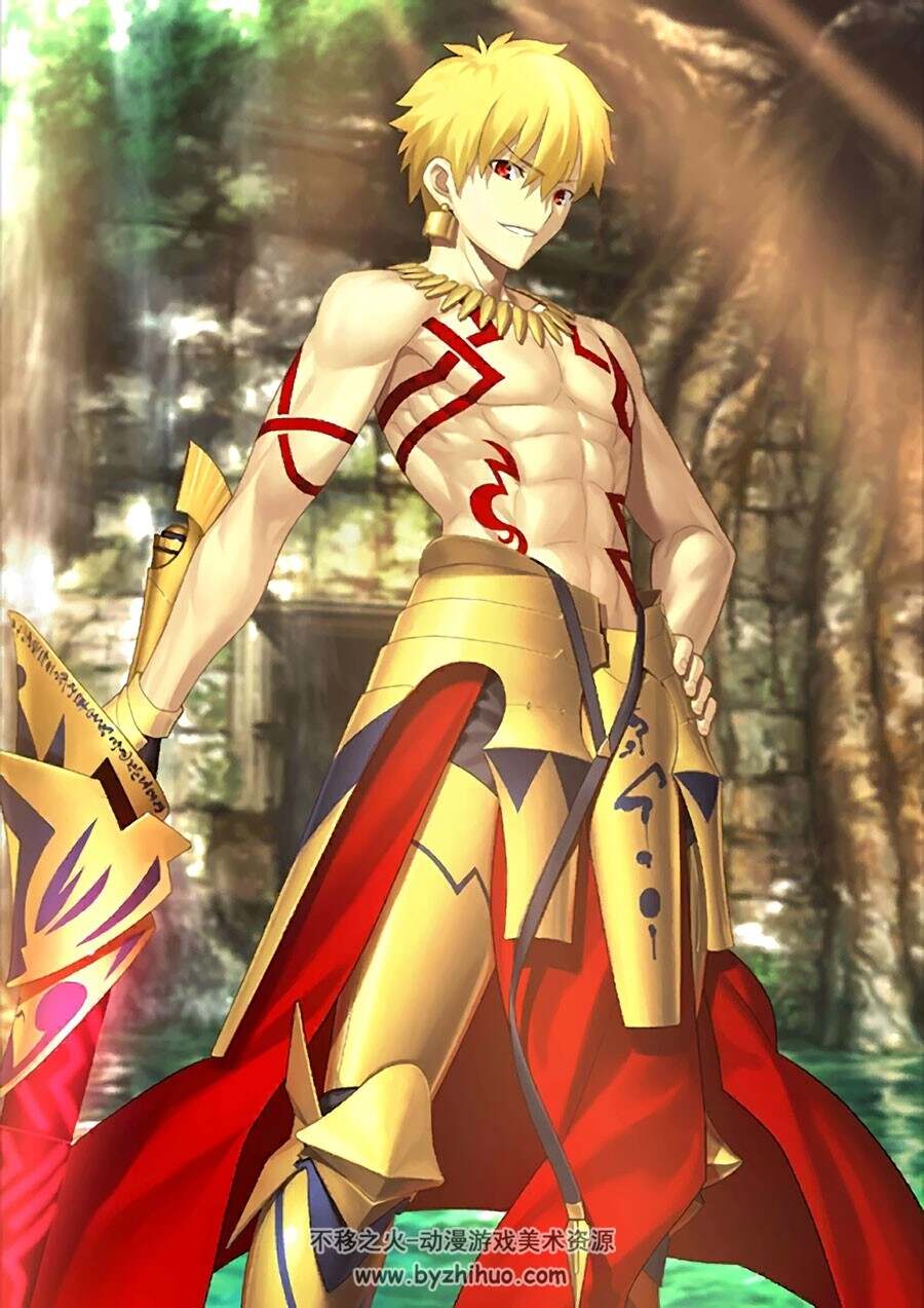 FGO 英灵与礼装 角色原画图集素材分享 2048P