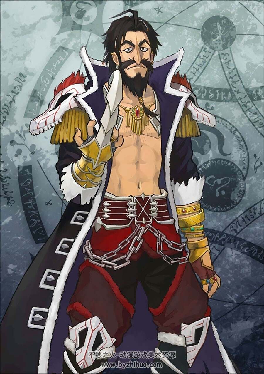 FGO 英灵与礼装 角色原画图集素材分享 2048P