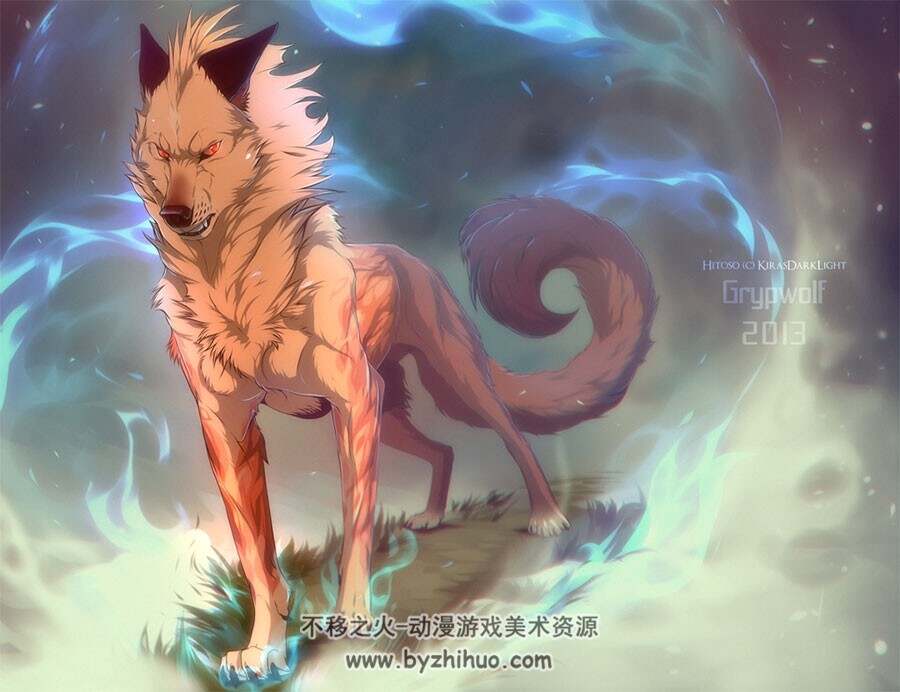 Grypwolf 狼的世界 插画壁纸图集 54P