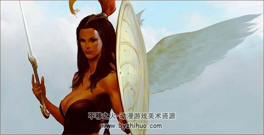 韩国画师Jeon JongUk-ENrang CG作品鉴赏合集