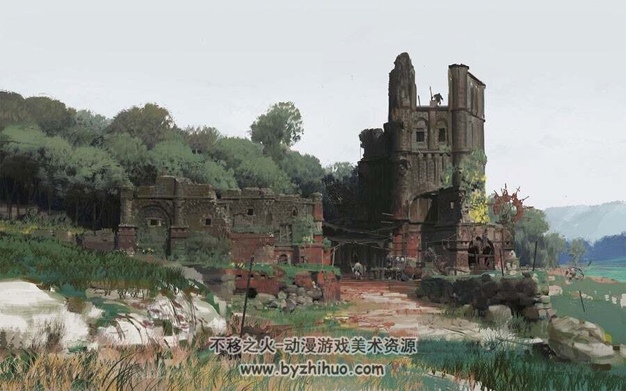韩国画师Jeon JongUk-ENrang CG作品鉴赏合集