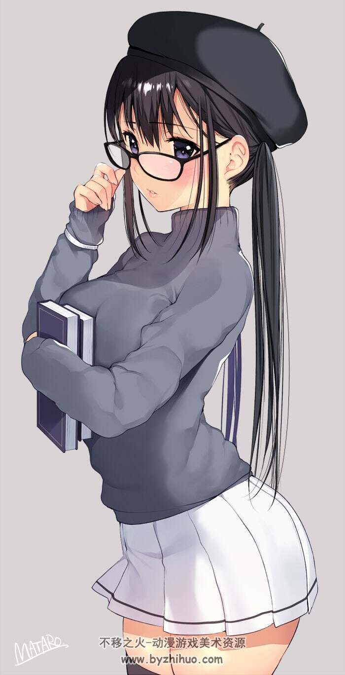 日系萌妹子同人插画图集 71P
