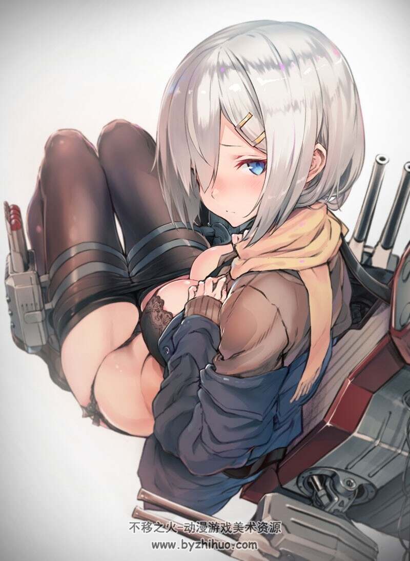 喜欢围巾的少女图集 20P