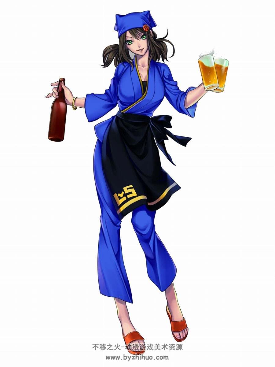 地球毁灭B级少女 角色设计原画集