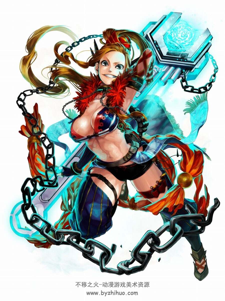 地球毁灭B级少女 角色设计原画集