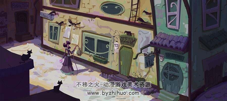 波兰插画师 Slawek Fedorczuk 美景插画图集 186P