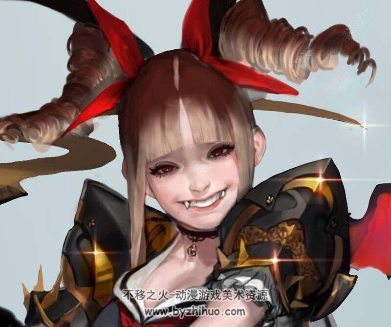 韩国画师 魔性表情CG插画合集