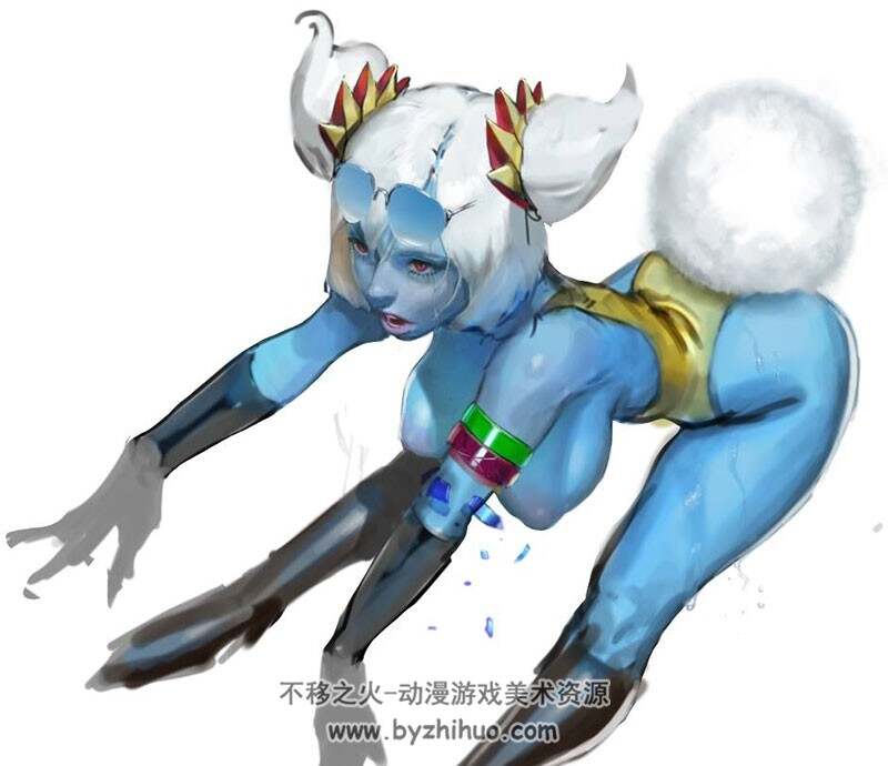 韩国画师 魔性表情CG插画合集