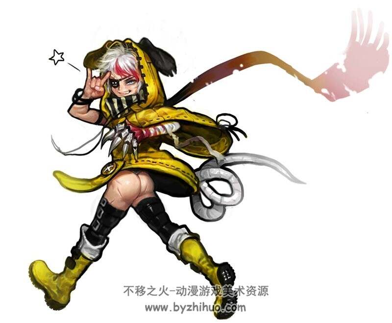 韩国画师 魔性表情CG插画合集