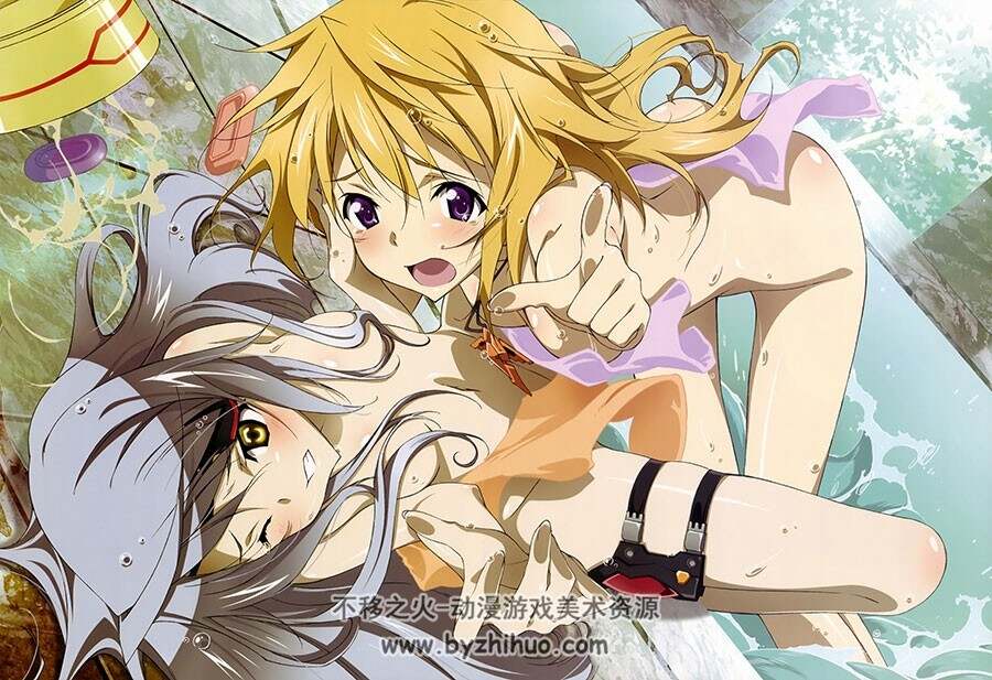 infinite stratos 角色海报壁纸原画合集