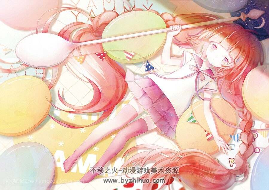 水彩画师AMoZoe小清新水彩作品合集 免费分享