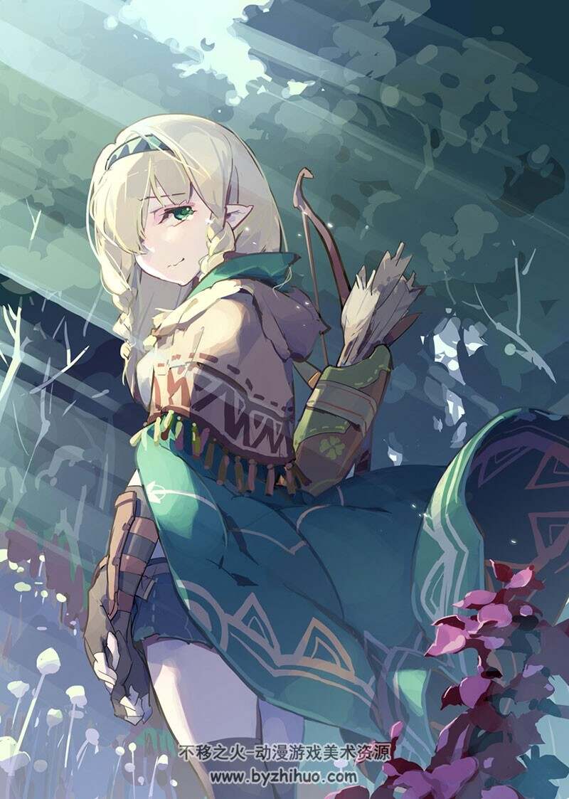 天之火 画风干净唯美的插画图集 33P