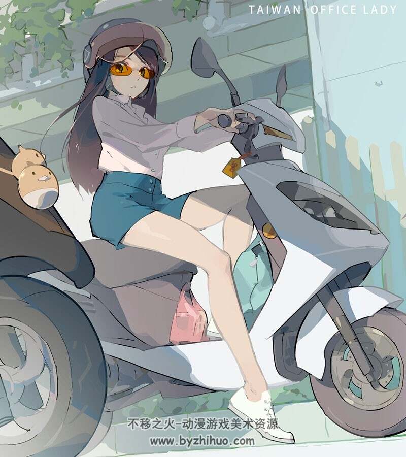 天之火 画风干净唯美的插画图集 33P