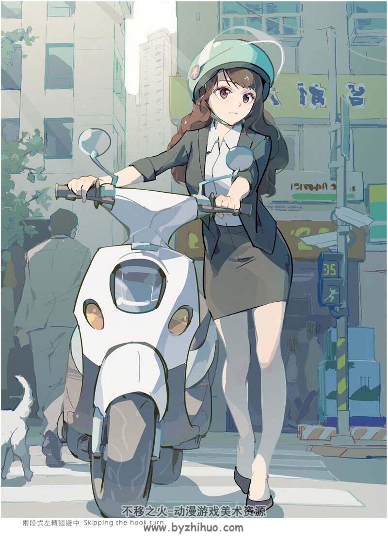 天之火 画风干净唯美的插画图集 33P