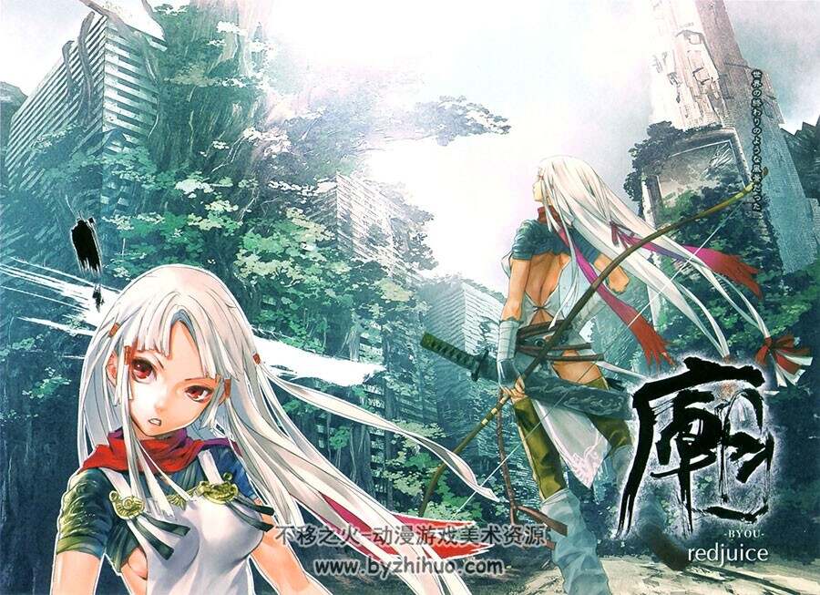 美少女 redjuice 插画壁纸图集 436P