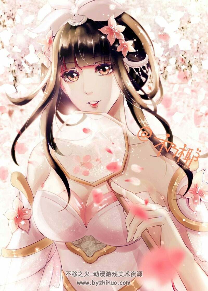漂亮的小姐姐插画壁纸图集 357P