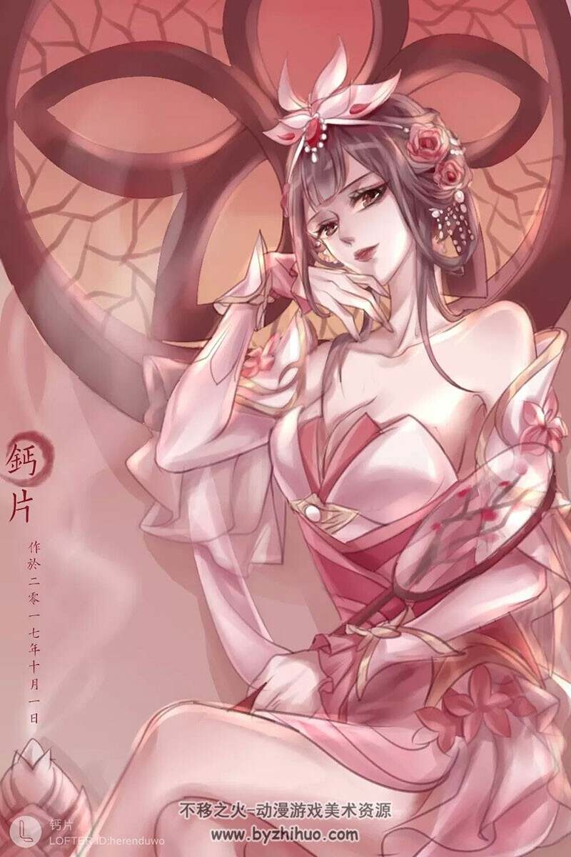 漂亮的小姐姐插画壁纸图集 357P