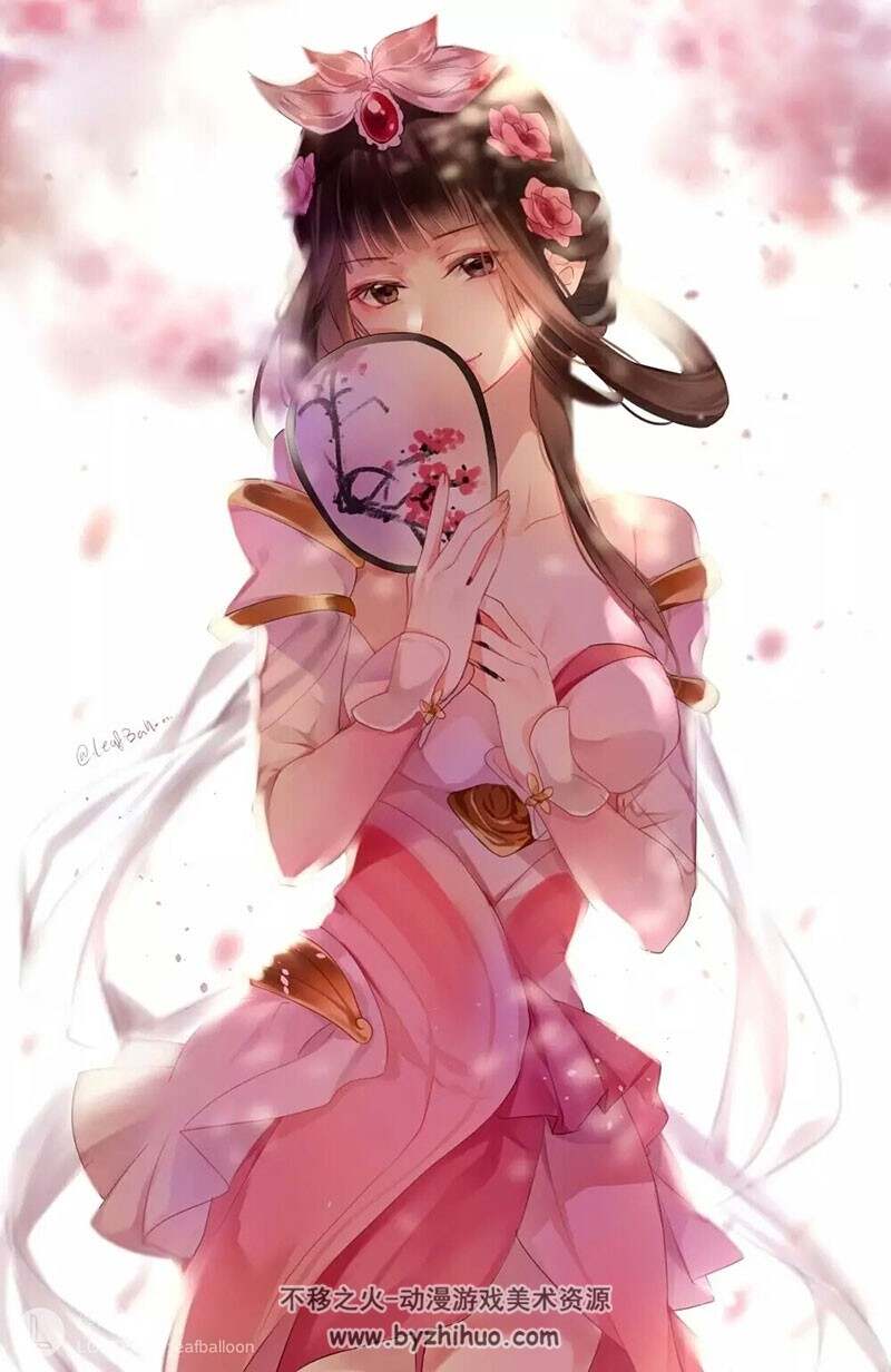 漂亮的小姐姐插画壁纸图集 357P