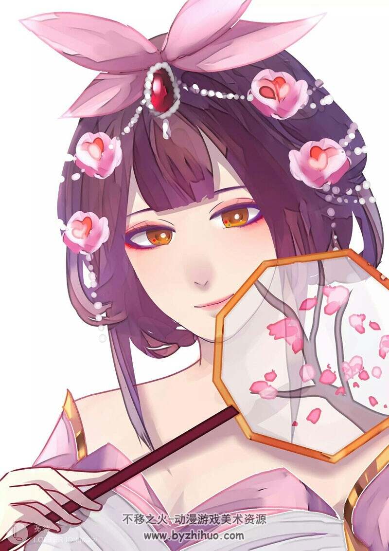 漂亮的小姐姐插画壁纸图集 357P