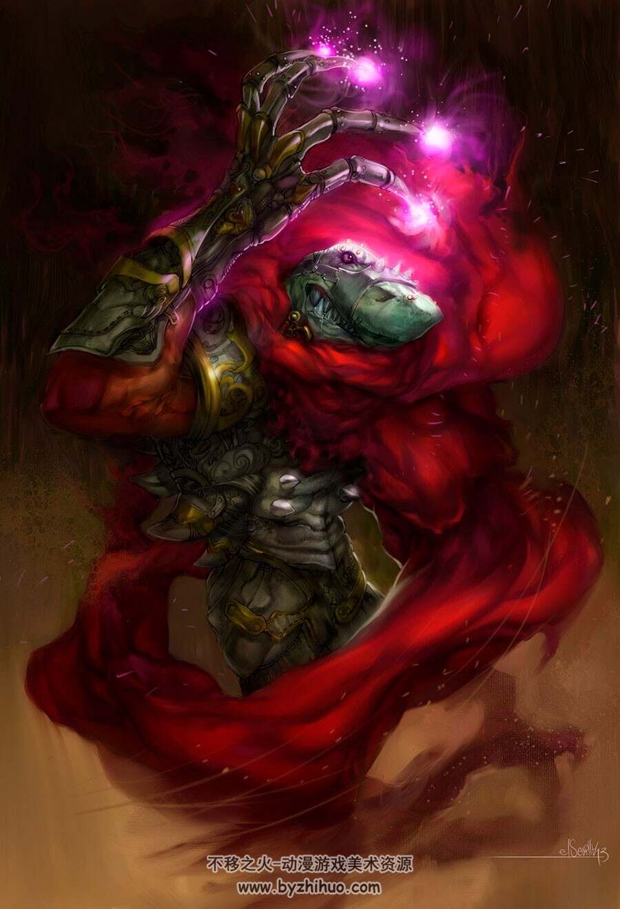 墨西哥概念插画师Elsevilla Elsevilla 爱尔维拉CG作品合集